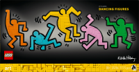 LEGO&reg; ART - Keith Haring &ndash; Tanzende Figuren