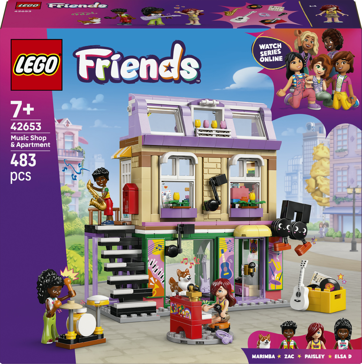 LEGO® Friends - Musikladen & Wohnung