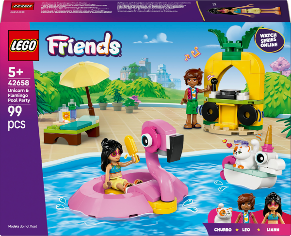 LEGO Lego Friends -Unicorn &amp; Flamingo Pool Party