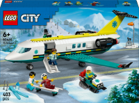 LEGO City Big Vehicles -Emergency Air Ambulance Airplane