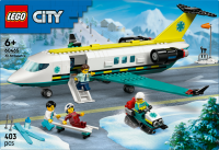 LEGO City Big Vehicles -Emergency Air Ambulance Airplane