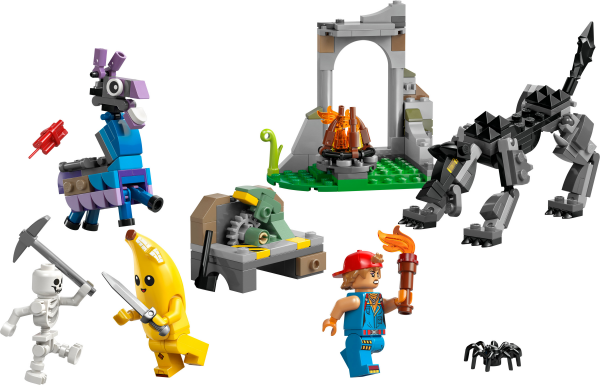 LEGO&reg; Fortnite - Das Lager von Schali und der Z&uuml;ndkerzenk&uuml;nstlerin