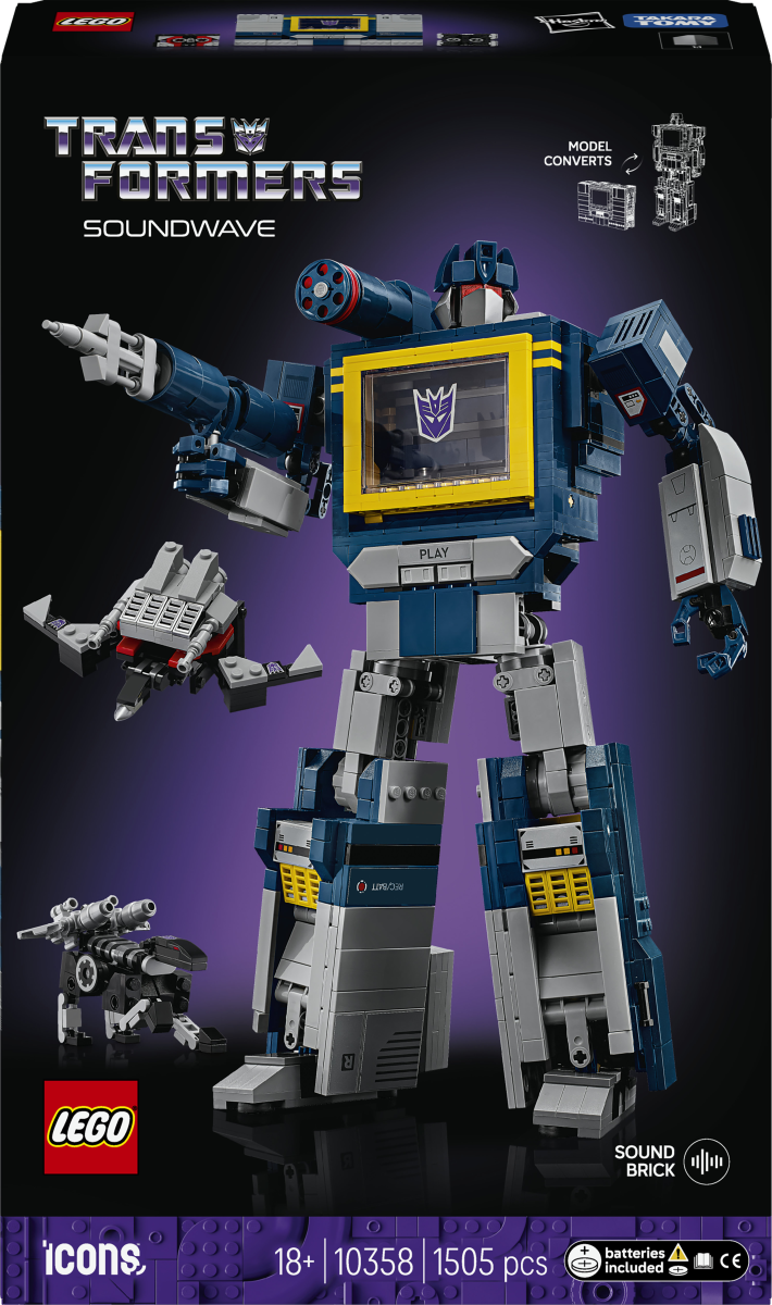 LEGO® Icons - Transformers: Soundwave