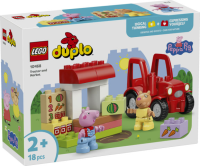 LEGO® DUPLO® - Peppa Pig - Traktor und Marktstand