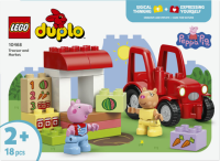 LEGO® DUPLO® - Peppa Pig - Traktor und Marktstand