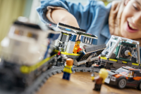 LEGO® City Eisenbahn - Überfall auf den Polizeizug