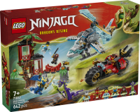 LEGO® NINJAGO - Showdown am Baumhaus mit dem Ninja-Bike