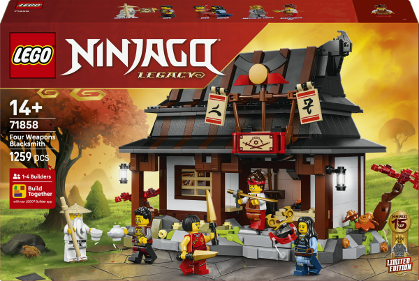 LEGO® NINJAGO - 15-jähriges Jubiläum der Vier-Waffen-Schmiede