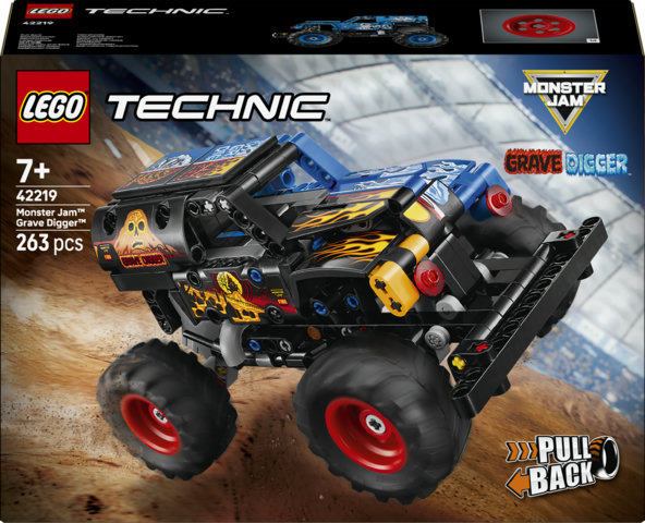 LEGO® Technic - Monster Jam™ Grave Digger™ Feuer und Eis