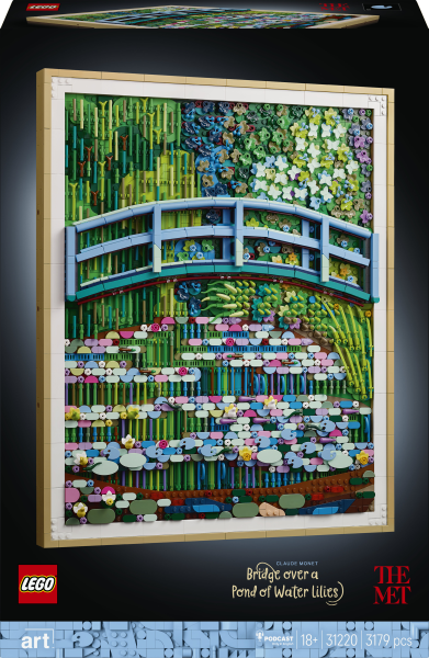 LEGO® ART - Claude Monet – Brücke über einen Seerosenteich