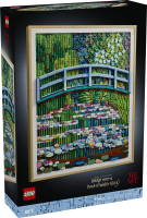 LEGO® ART - Claude Monet – Brücke über einen Seerosenteich