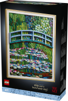 LEGO® ART - Claude Monet – Brücke über einen Seerosenteich