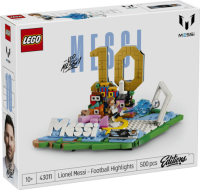 LEGO® Editions Football - Lionel Messi – Fußball-Highlights