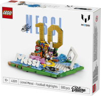 LEGO® Editions Football - Lionel Messi – Fußball-Highlights