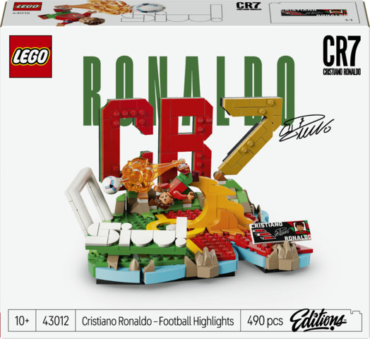 LEGO® Editions Football - Cristiano Ronaldo – Fußball-Highlights