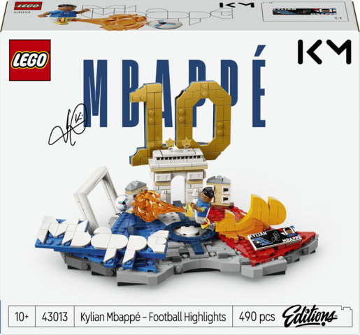 LEGO® Editions Football - Kylian Mbappé – Fußball-Highlights