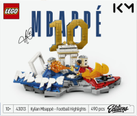 LEGO® Editions Football - Kylian Mbappé – Fußball-Highlights