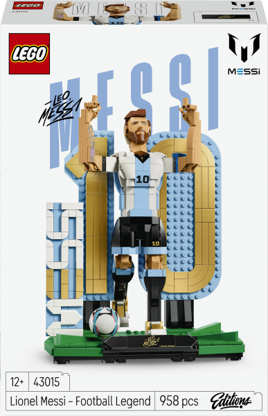 LEGO® Editions Football - Lionel Messi – Fußballlegende