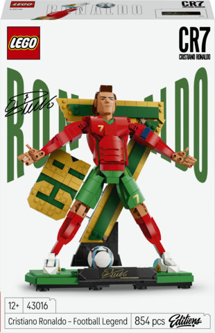 LEGO® Editions Football - Cristiano Ronaldo – Fußballlegende