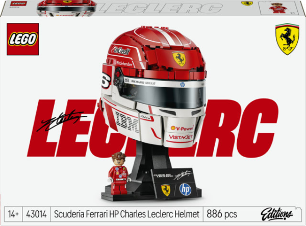 LEGO Editions - Scuderia Ferrari HP Charles Leclerc Helm