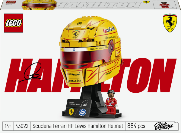 LEGO Editions - Scuderia Ferrari HP Lewis Hamilton Helm