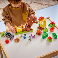 LEGO® DUPLO® Bluey™ - Pizza-Schwestern mit Muffin und Bluey