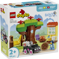 LEGO® DUPLO® Bluey™ - Pizza-Schwestern mit Muffin und Bluey