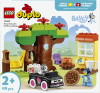 LEGO® DUPLO® Bluey™ - Pizza-Schwestern mit Muffin und Bluey
