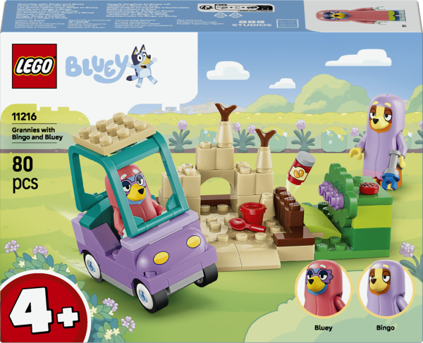 LEGO® Bluey - Omas mit Bingo und Bluey