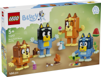 LEGO® Bluey - Blueys Familie aus LEGO Steinen