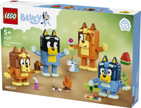 LEGO® Bluey - Blueys Familie aus LEGO Steinen