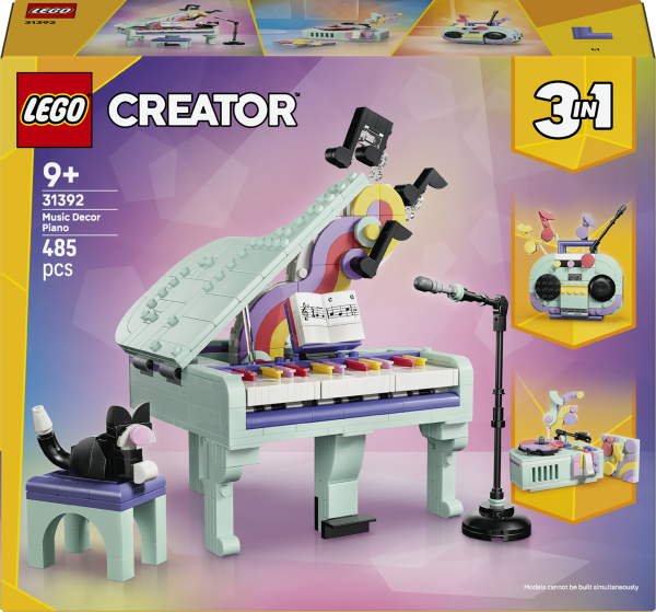 LEGO® Creator - Deko-Klavier mit Katze