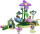 LEGO® Friends - Feentassen-Karussell mit Blumendeko