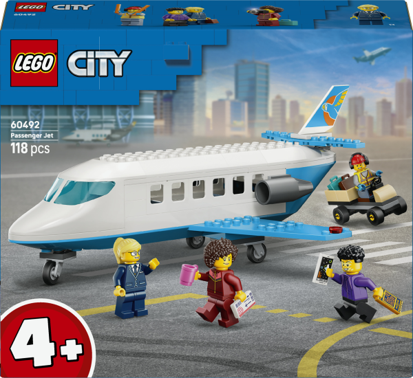 LEGO® City Fahrzeuge - Passagierjet