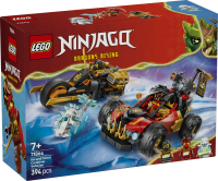 LEGO® NINJAGO - Kais und Coles Kombi-Flitzer