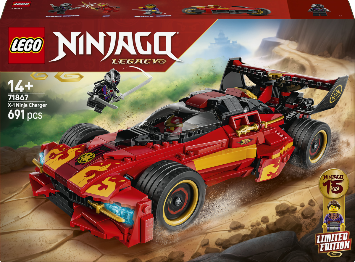 LEGO® NINJAGO - 15-jähriges Jubiläum des X-1 Ninja Supercar