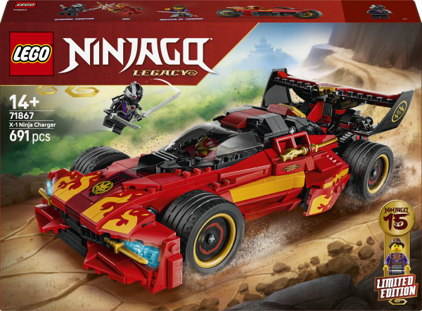 LEGO® NINJAGO - 15-jähriges Jubiläum des X-1 Ninja Supercar