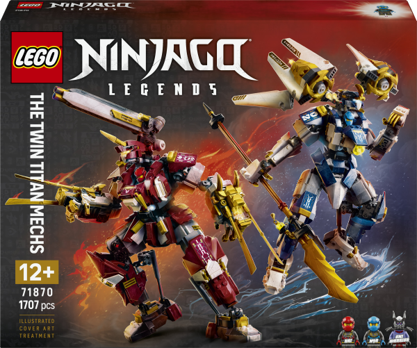 LEGO® NINJAGO - Die Zwillings-Titanmechs