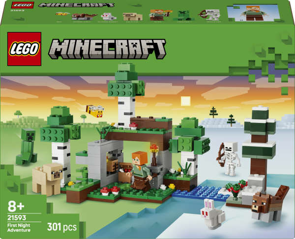 LEGO® Minecraft™ - Erstes Abenteuer in der Nacht