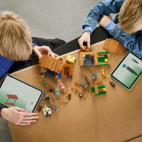 LEGO® Minecraft™ - Angriff des Magiers auf das Dorf