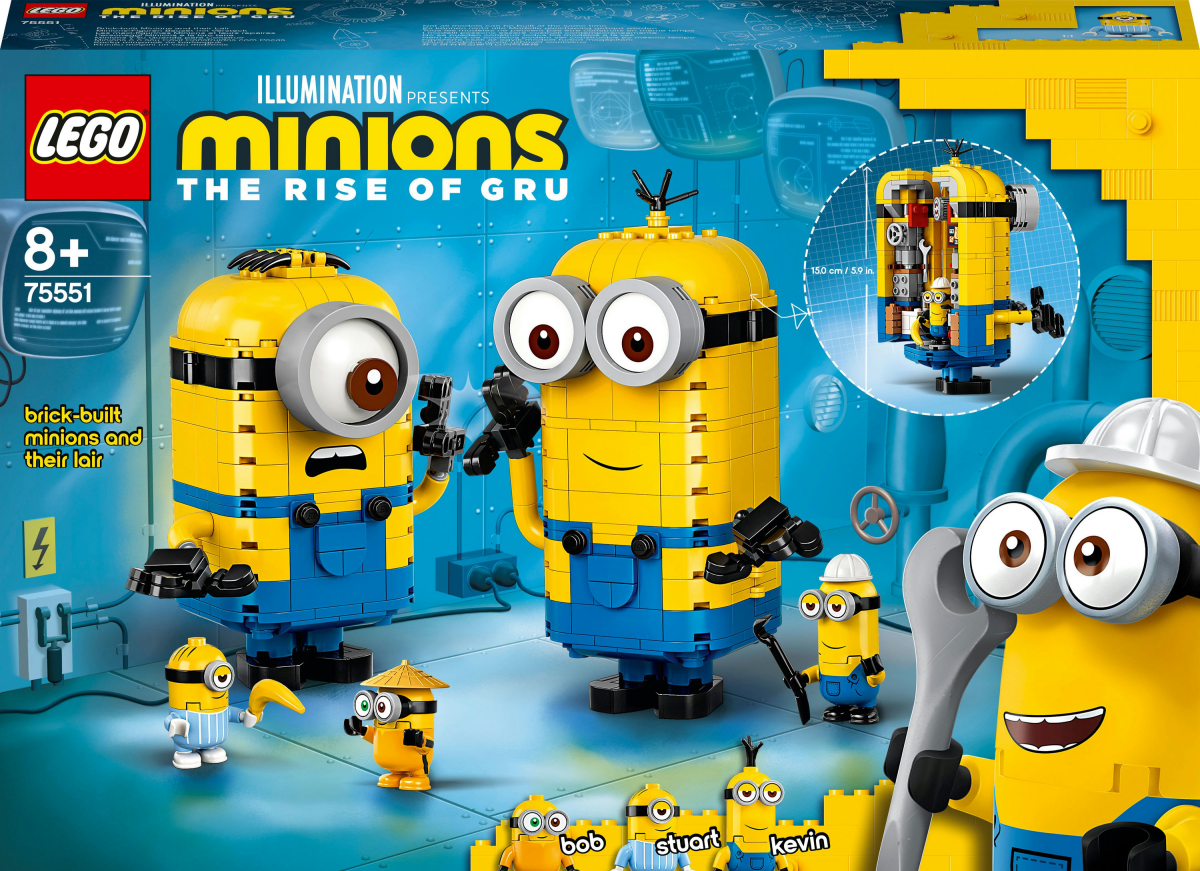 LEGO 75551 Minion MinionsFiguren Bauset mit Versteck