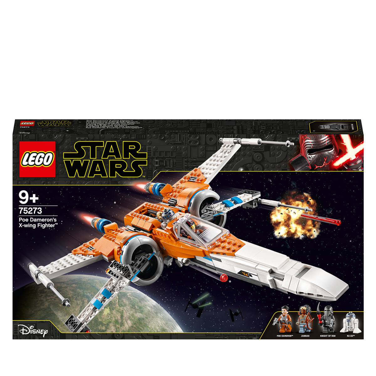 LEGO 75273 Star Wars Poe Damerons X Wing Starfighter