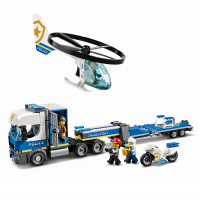 LEGO&reg; City - Polizeihubschrauber-Transport