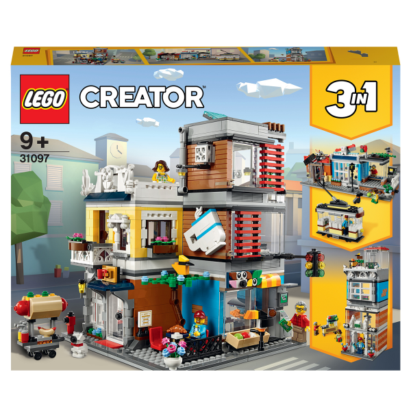 LEGO&reg; Creator 3in1 - Stadthaus mit Zoohandlung &amp; Caf&eacute;