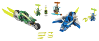 LEGO&reg; NINJAGO&reg; - Jay und Lloyds Power-Flitzer