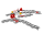LEGO&reg; DUPLO&reg; - Eisenbahn Schienen