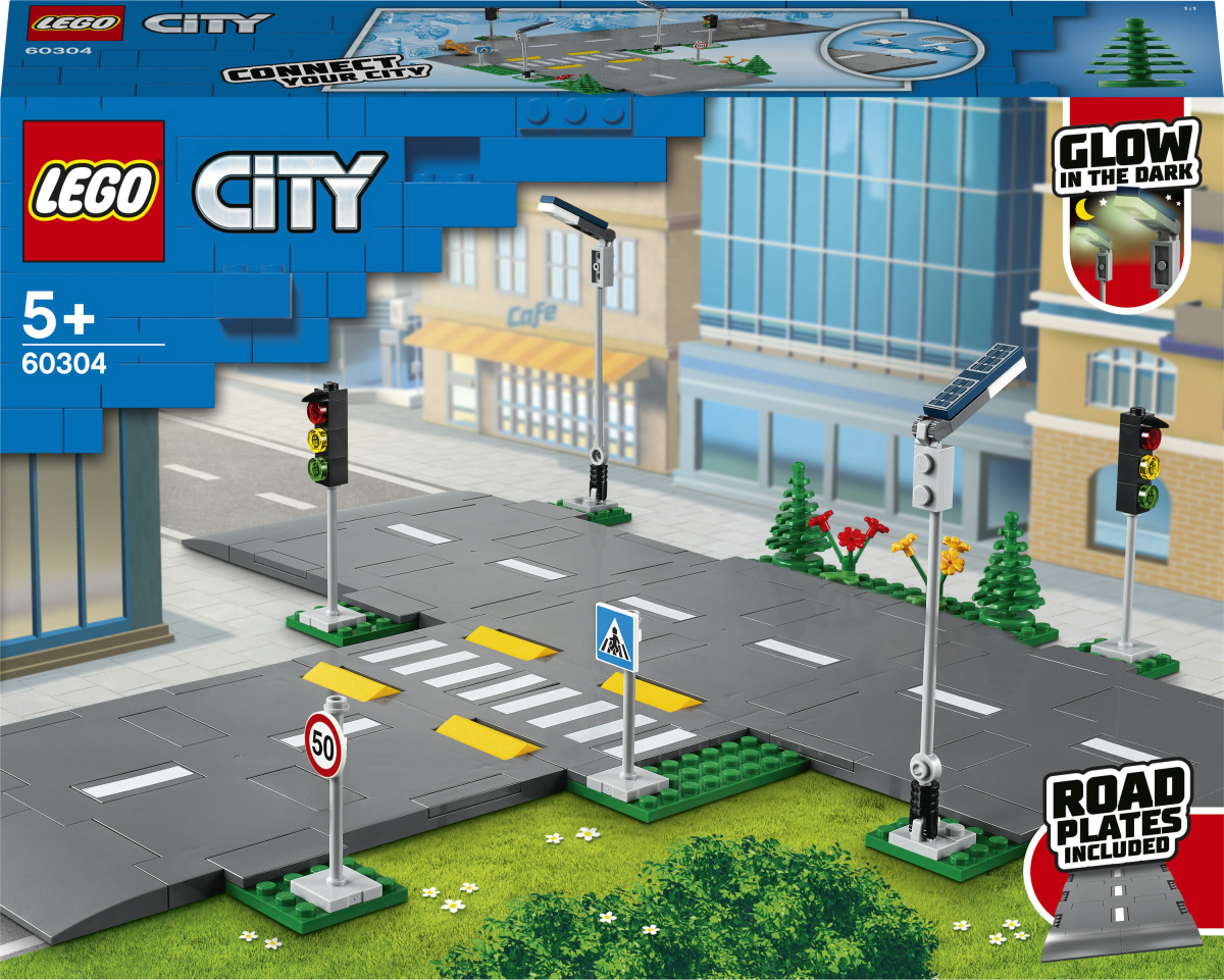 LEGO® City - Straßenkreuzung mit Ampeln