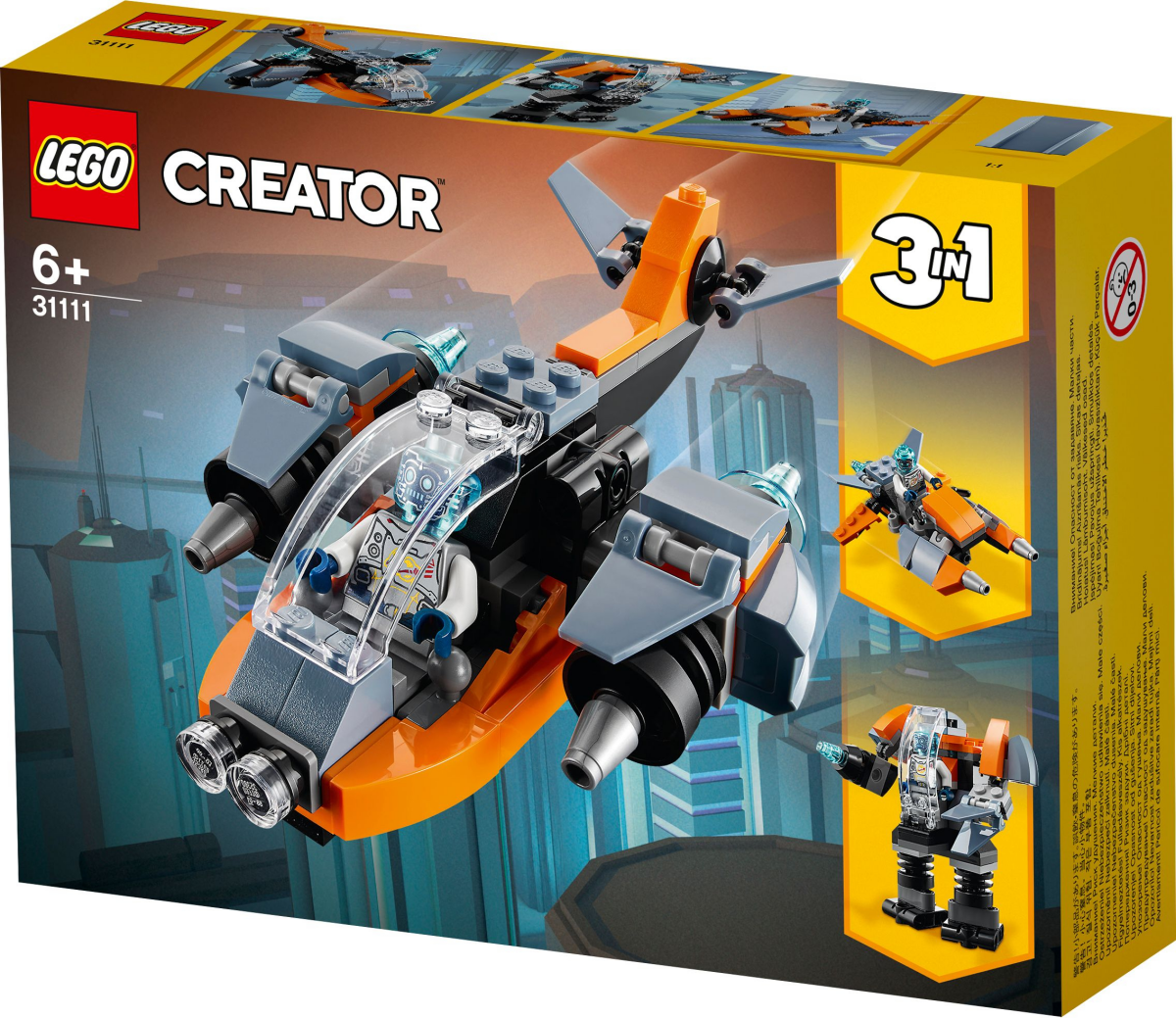 LEGO 31111 Creator Cyber-Drohne