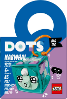 LEGO&reg; DOTS&trade; - Bag Tag Narwhal