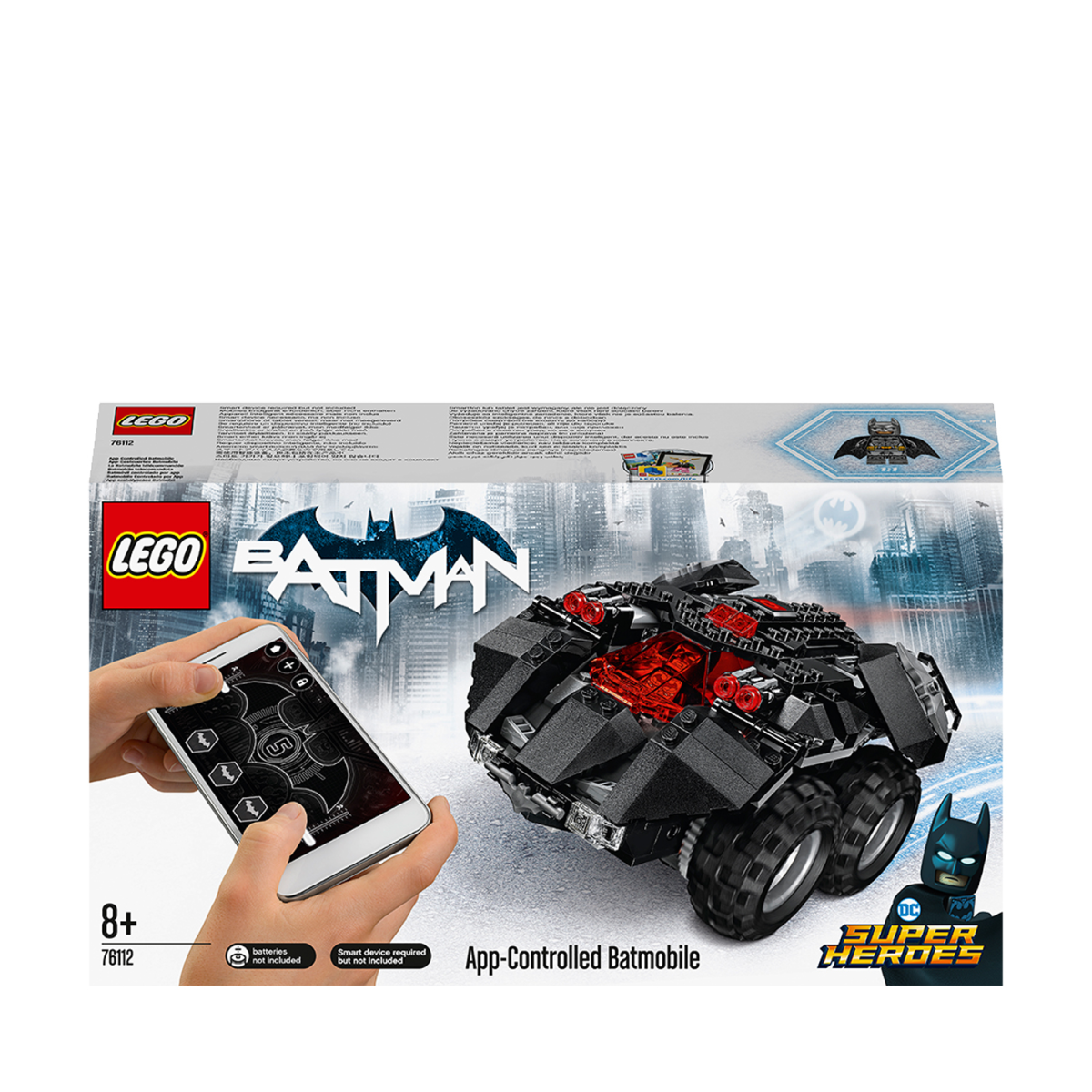 LEGO 76112 Marvel Super Heroes App-Gesteuertes Batmobile